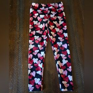 🎈2/$15 LuLaRoe Kids Leggings with Hearts